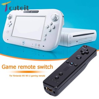 Tcuteit Nintendo Wiis รีโมตคอนโทรลไร้สาย Wii U Game Console