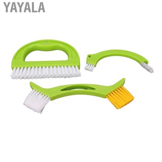 Yayala 3pcs Grout Cleaner Brush Spa Beauty Salon Tile Scrub For Bathtub Sink