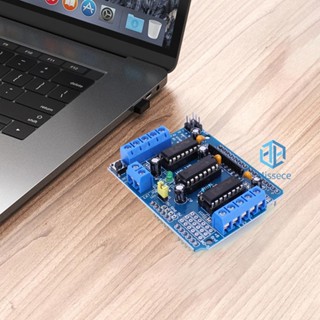 L293d โมดูลบอร์ดไดรเวอร์มอเตอร์ 4.5-36V 4CH สําหรับ Arduino Raspberry Pi DIY [Missece.th]