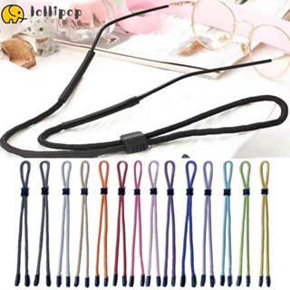 Lollipo1 สายคล้องแว่นตากันแดด กันลื่น ปรับได้ แต่งหัวเข็มขัดสะท้อนแสง แฟชั่นสําหรับผู้ชาย และผู้หญิง 3 ชิ้น