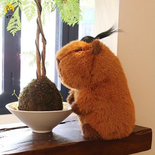 หมอนตุ๊กตานุ่ม รูปการ์ตูน Capybara คุณภาพสูง ของเล่นสําหรับเด็ก