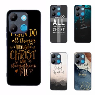 เคสโทรศัพท์มือถือ ลายคัมภีร์ไบเบิล สําหรับ Infinix Smart 7 Jesus 1