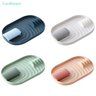 &lt;Cardflower&gt; พลั่วซิลิโคน กันลื่น สไตล์นอร์ดิก สําหรับวางฝาหม้อ