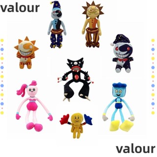 Valour ของเล่นตุ๊กตาแมงมุม ไส้กรอก ขายาว สีดํา สร้างสรรค์ สําหรับเด็ก