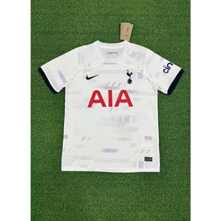 Fan Edition 2324 ใหม่ เสื้อยืดแขนสั้น พิมพ์ลายฟุตบอล Tottenham คุณภาพสูง ไซซ์ S-4XL