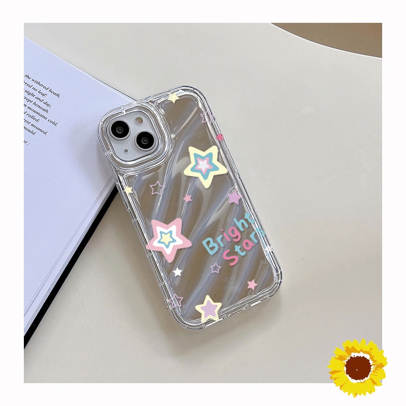 Starเลเซอร์กระจกCreativeโทรศัพท์มือถือสำหรับIPhone 15 7 8 6 6S Plus XR 13 11 14 12 Pro MAX 7Plus X XS MAX SE 2020