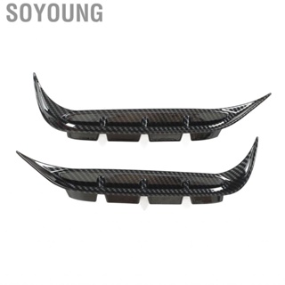 Soyoung Car Exterior Front Fog Lamp Eyebrow Bezel Cover Foglight Eyelid Trim Decoration  Replacement for KIA Sportage NQ5 2022+