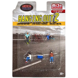 American Diorama 1/64 miJo Exclusives Hanging Out 2 Limited Edition AD-76518MJ