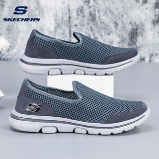 พร้อมส่ง ใหม่ Skechers_ รองเท้ากีฬาลําลอง เนื้อเจลลี่ ระบายอากาศ ทนต่อการสึกหรอ สําหรับผู้ชาย และผู้หญิง 2023