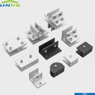 Uniis คลิปหนีบชั้นวางเฟอร์นิเจอร์ ทนทาน สําหรับ 6-12 มม.