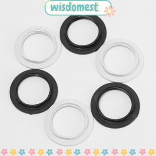 Wisdomest E27 แหวนอะแดปเตอร์แปลงหลอดไฟ พลาสติก ทนทาน