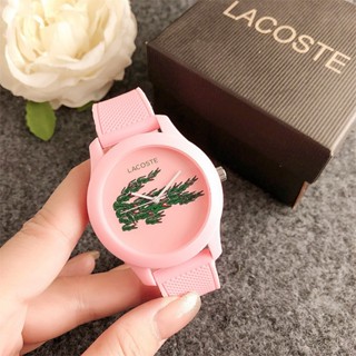 ☘️นาฬิกาข้อมืออะนาล็อก Lacoste ไม่มีกล่อง แฟชั่นสําหรับผู้ชาย และผู้หญิง w0140