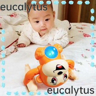 Eucalytus1 ของเล่นเด็ก ตุ๊กตาลิงไฟฟ้า มีเสียงเพลง เพื่อความปลอดภัย