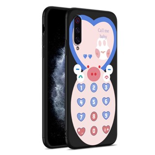 เคสโทรศัพท์ซิลิโคน TPU แบบนิ่ม กันกระแทก ลายหัวใจ สําหรับ Xiaomi Mi 9 Pro 9SE MIX 2 2S MAX 2 MAX 3 Play A3 CC9e Pocophone F1 CC9 A3 Lite