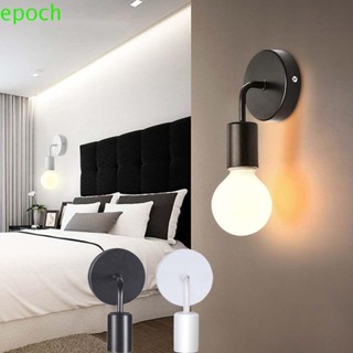 Epoch โคมไฟติดผนัง Sconce E27 ฐานโคมไฟข้างเตียงนอน สไตล์โมเดิร์น