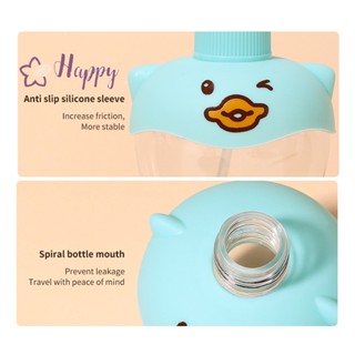 &lt;Happybay&gt; ขวดปั๊มน้ํา โลชั่น เครื่องสําอาง รีฟิล ลายการ์ตูน ขนาด 60 มล. ลดราคา