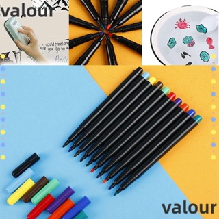 Valour ปากกาไวท์บอร์ด วาดภาพระบายสีน้ํา 10 สี ของเล่นเสริมการเรียนรู้เด็ก