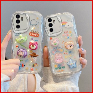 เคสโทรศัพท์มือถือแบบนิ่ม tpu ใส ลายตุ๊กตาหมีน้อยเมฆ พร้อมตุ๊กตาหมี สําหรับ Vivo V23e V20E TY