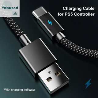 [Yobusad.th] Aolion สายชาร์จ USB Type-C 60W 3 เมตร พร้อมตัวบ่งชี้ สําหรับ PS5