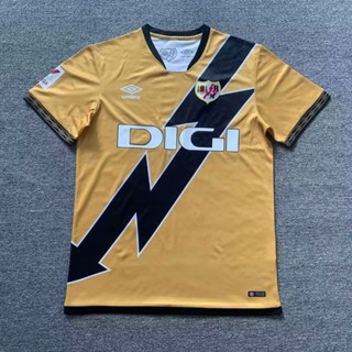 เสื้อกีฬาแขนสั้น ลายทีมฟุตบอล Rayo Vallecano 2 Away Club Jersey 23-24 แห้งเร็ว AAA สําหรับผู้ชาย