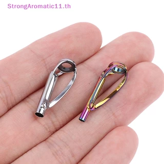StrongAromatic 1 ชิ้น Sliver/Rain Top Tip Guide Ring ปราศจากสําหรับเบ็ดตกปลา
