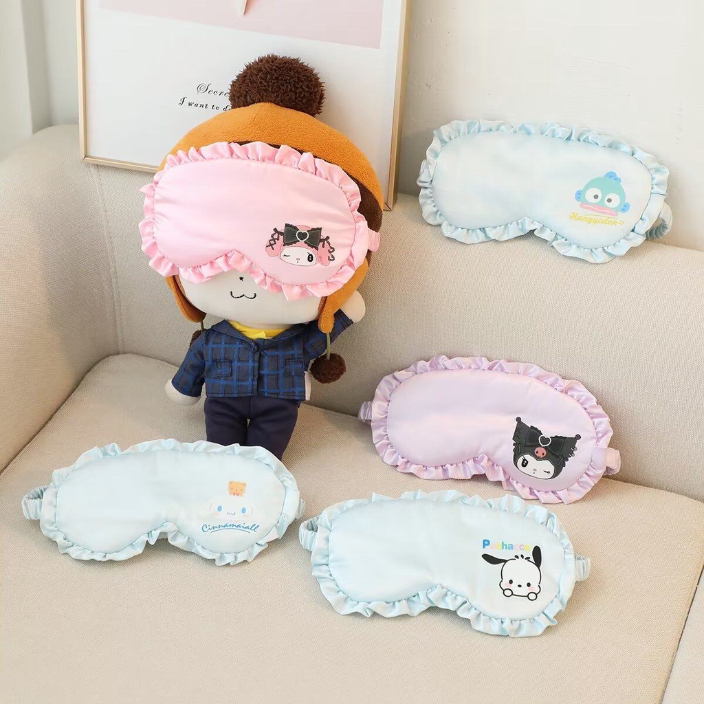 💤 ที่ปิดตามาใหม่ เนื้อผ้าซาตินทั้งชิ้น สัมผัสนุ่ม ลื่น สบาย ขนาด 13×22 cm พร้อมส่งครบ 5 ลาย ตามภาพ