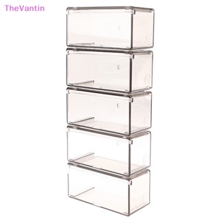 Thevantin กล่องอะคริลิคใส กันฝุ่น สําหรับใส่จัดเก็บของเล่น โมเดลรถยนต์