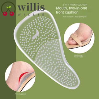 Willis แผ่นเจลรองพื้น รองรับแรงกระแทก เพื่อความสบายเท้า กลางแจ้ง