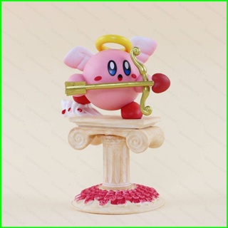 Sqt Kirby โมเดลฟิกเกอร์ รูปกามเทพแองเจิล กามเทพ คอสเพลย์ ของเล่นสําหรับเด็ก เก็บสะสม ของขวัญ