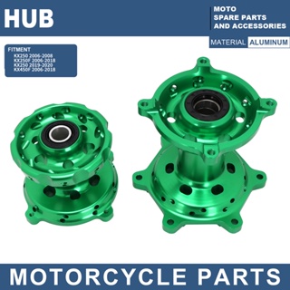 JFG MOTO Front &amp; Rear Wheel Hubs FOR KX250 KX250F KX250 KX450F MOTORCYCLE MOTOCROSS