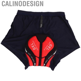 Calinodesign Cycling Underwear Shorts 3D Silicone Padded Shock Absorbing Breathable Quick Drying Bike