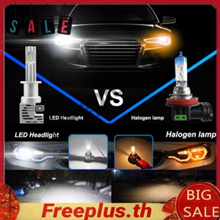 หลอดไฟตัดหมอก LED กันน้ํา IP68 H7 H1 H4 H10 H11 12000LM สําหรับยานพาหนะ [freeplus.th]