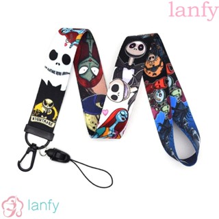 Lanfy แจ็ค สายคล้อง ID การ์ด กล้อง พวงกุญแจ โทรศัพท์มือถือ ป้ายชื่อ สุดเท่ ป้ายโทรศัพท์ ฝันร้าย ก่อนวันคริสต์มาส สายคล้องโทรศัพท์มือถือ