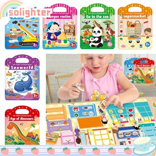 SOLIGHTER สติกเกอร์ฉากเกม เพื่อการเรียนรู้ สําหรับเด็ก