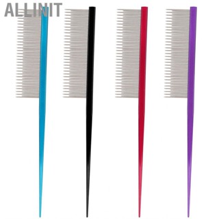 Allinit Pet Comb Ergonomic Dog Grooming  Detangling With Handle