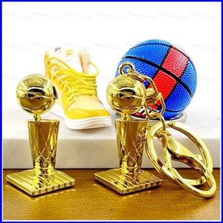 Gp1 NBA PLAYOFFS Championship Trophies พวงกุญแจ จี้รูปบาสเก็ตบอล ของขวัญสําหรับเด็ก PG1