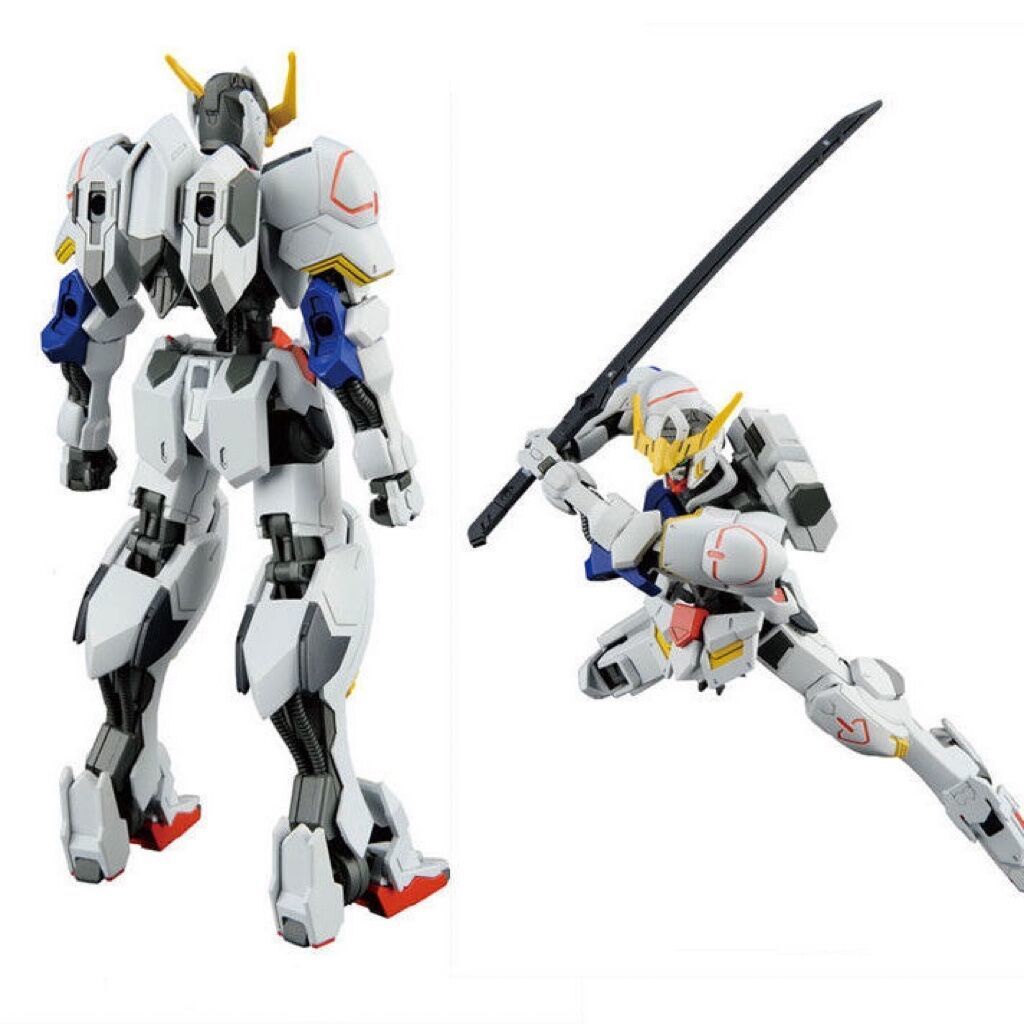 ในประเทศกันดั้ม Barbatos HG1/144 Jagged Orphans กันดั้มประกอบรุ่น