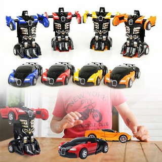 Robot Car Transformer Toy Toddler Vehicle Cool Toys For Kids Boys Gift