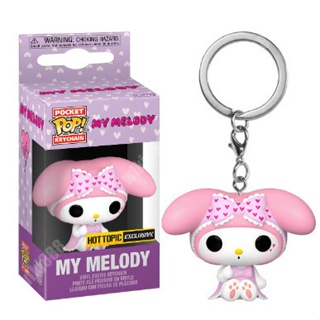 Funko Pop พวงกุญแจ Melody Q Version น่ารัก ขนาดเล็ก ของเล่น ฟิกเกอร์ แอคชั่น ตกแต่ง ของขวัญ