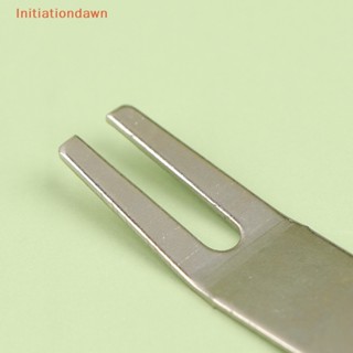 [Initiationdawn] เครื่องมือซ่อมแซมส้อมกอล์ฟ โลหะผสมสังกะสี สีเขียว