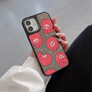 Casetify X OCTOPUS เคสโทรศัพท์มือถือ PC แข็ง กันกระแทก ลายดาว สีเงิน สีดํา สําหรับ iPhone 15 14 13 12 11 Pro MAX IX XS MAX XR 6 6s 7 8 Plus