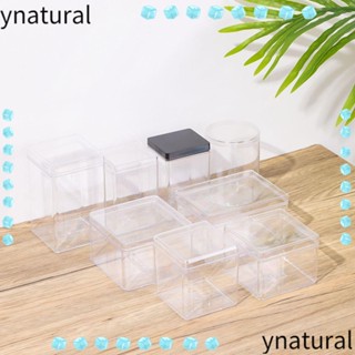 Ynatural กล่องเก็บฟิกเกอร์ตุ๊กตา กันฝุ่น สีโปร่งใส