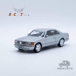 Dct โมเดลรถยนต์ LHD 1:64 MB 500SEL สีเงิน