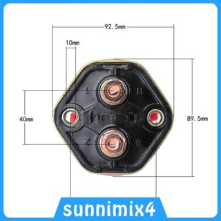 [H2Sports] อะไหล่สวิตช์ตัดการเชื่อมต่อแบตเตอรี่ แมนนวล 12V-24V DC 1 ชิ้น