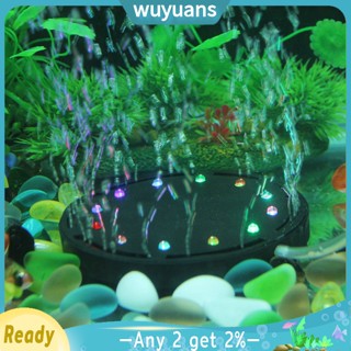 Wuyuans โคมไฟ LED กันน้ํา หลากสี สําหรับตกแต่งตู้ปลา