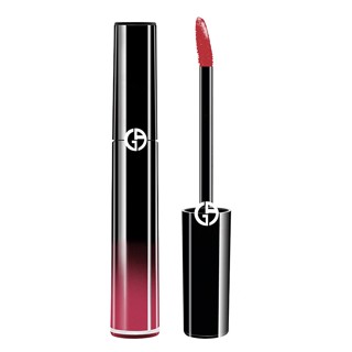 Armani ลิปสติก ลิปกลอส เนื้อลิขวิด สีดํา 501            Armani Black Tube Lip Gloss Gloss Liquid Lipstick 501 Gloss