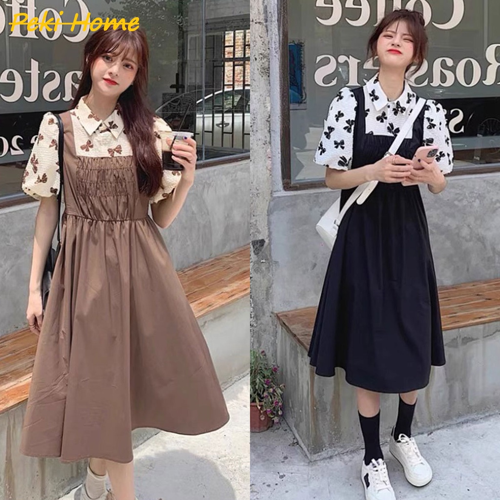 พร้อมส่ง เดรสยาวสไตล์วินเทจ แฟชั่นฤดูร้อน สําหรับผู้หญิง