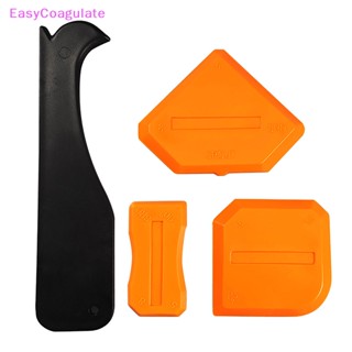 Eas ชุดเครื่องมือไม้พายซิลิโคน สําหรับซ่อมแซมประตู หน้าต่าง 4 ชิ้น