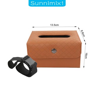 [Sunnimix1] กล่องทิชชู่ ที่บังแดดรถยนต์ แบบนิ่ม อุปกรณ์เสริมภายในรถยนต์ สําหรับบ้าน