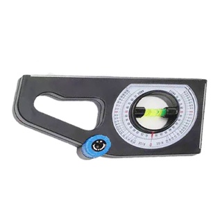 ShiZi ไม้บรรทัดไล่ระดับสีแบบใช้มือถือ Slope Measuring Ruler Inclinometer Multifunction Horizontal Angle Gauge